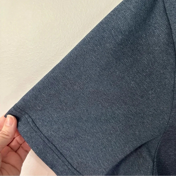 Travis Mathew Men's Short Sleeve Heather Navy Golf Polo Size XL GUC - Picture 6 of 10